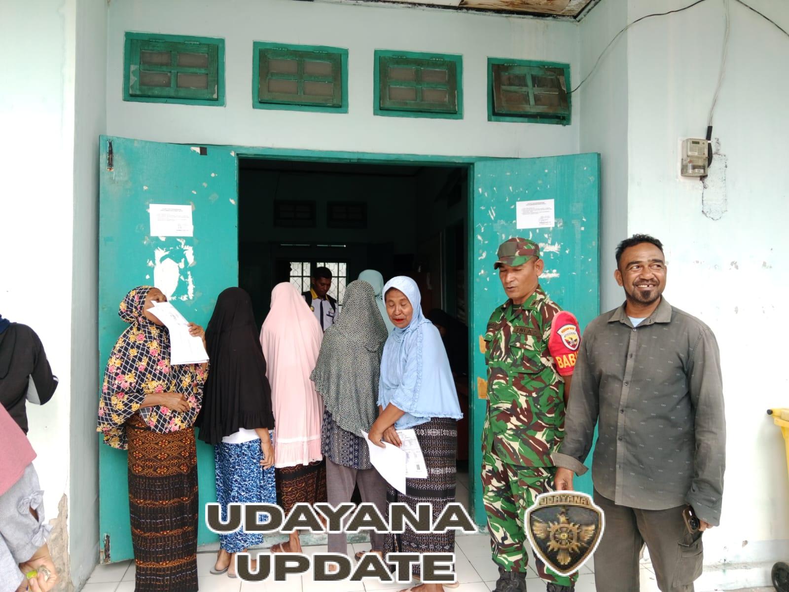 Kodim 1602/Ende Dukung Program Pemerintah lewat Monitoring Bantuan Pangan