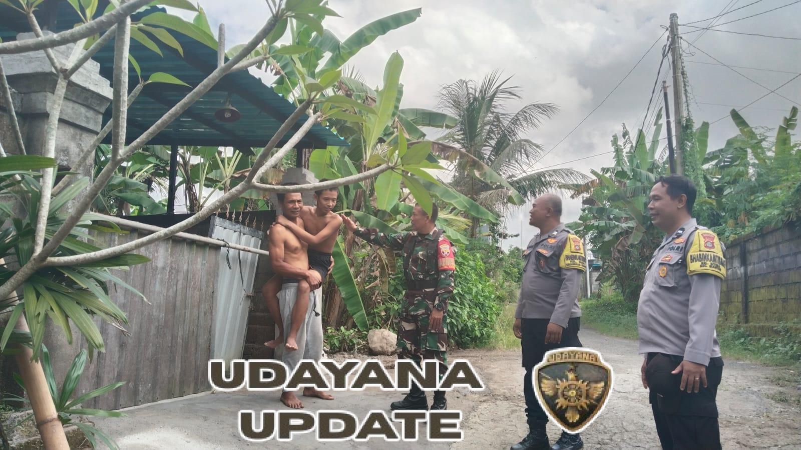 Respons Cepat Babinsa Bitera Koordinasikan Penanganan ODGJ dengan Instansi Terkait