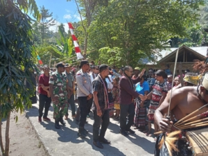 Kades Orgen Dilantik, Babinsa Sertu Yustus Atakama Turut Serta