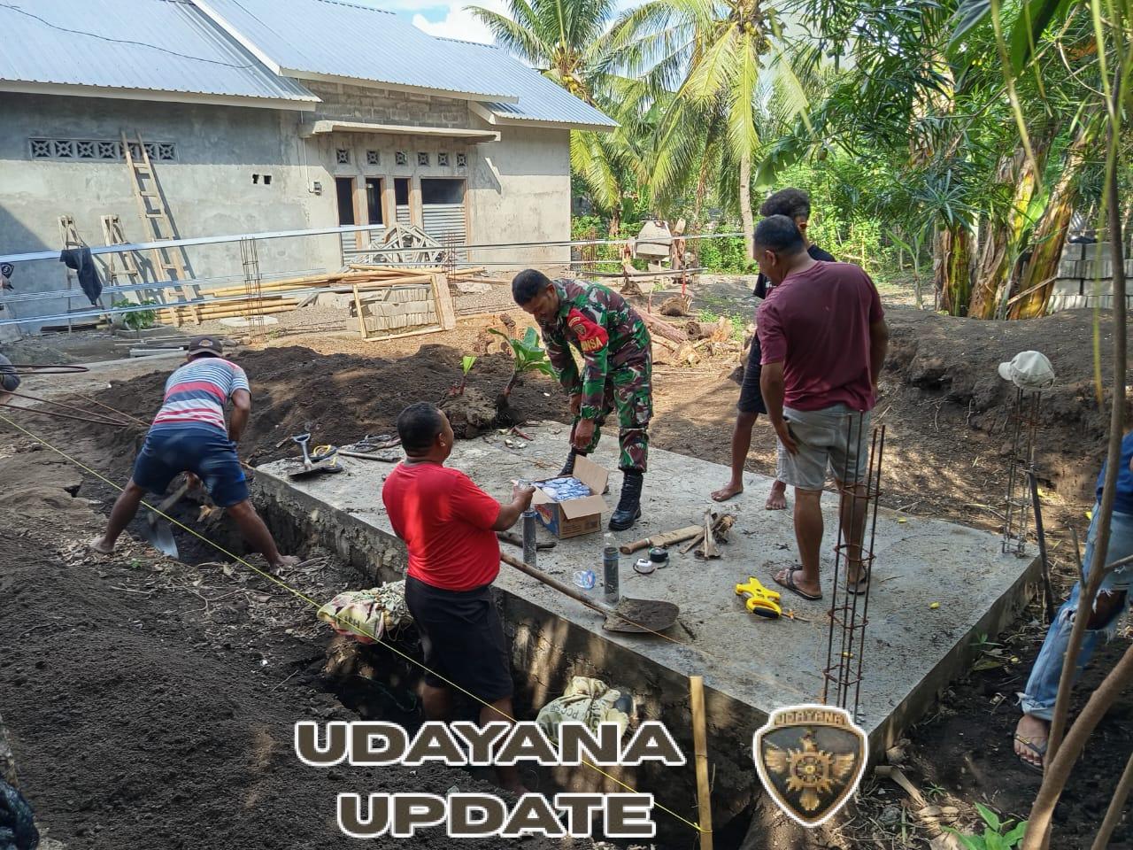 Wujudkan Wilayah Aman, Kopda Yosef Siga Sambangi Desa Fataatu Timur