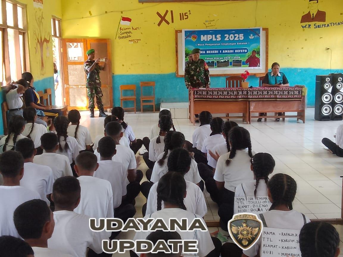 Babinsa Latih PBB, Siswa Tunjukkan Semangat dan Disiplin Tinggi