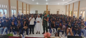 Tumbuhkan Karakter Siswa, Babinsa Kodim 1602/Ende Isi Materi di Hari Pertama Sekolah