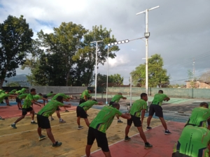 Kodim 1614/Dompu Gelar Olahraga Pagi untuk Tingkatkan Kebugaran dan Disiplin Prajurit