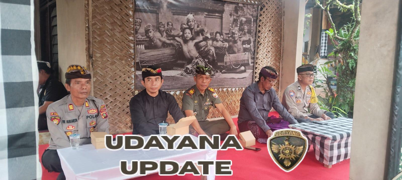 Babinsa Made Saliman Hadiri Acara Penerimaan KKN Periode XXXI Tahun 2025
