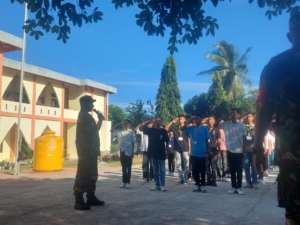 Koramil 1602-01/Ende Dukung MPLS dengan Pembekalan Nilai-Nilai Kebangsaan