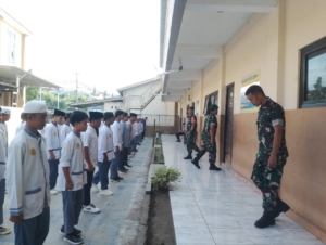 Koramil Dompu Ajak Pelajar SMA Tingkatkan Kepemimpinan Melalui Pelatihan PBB