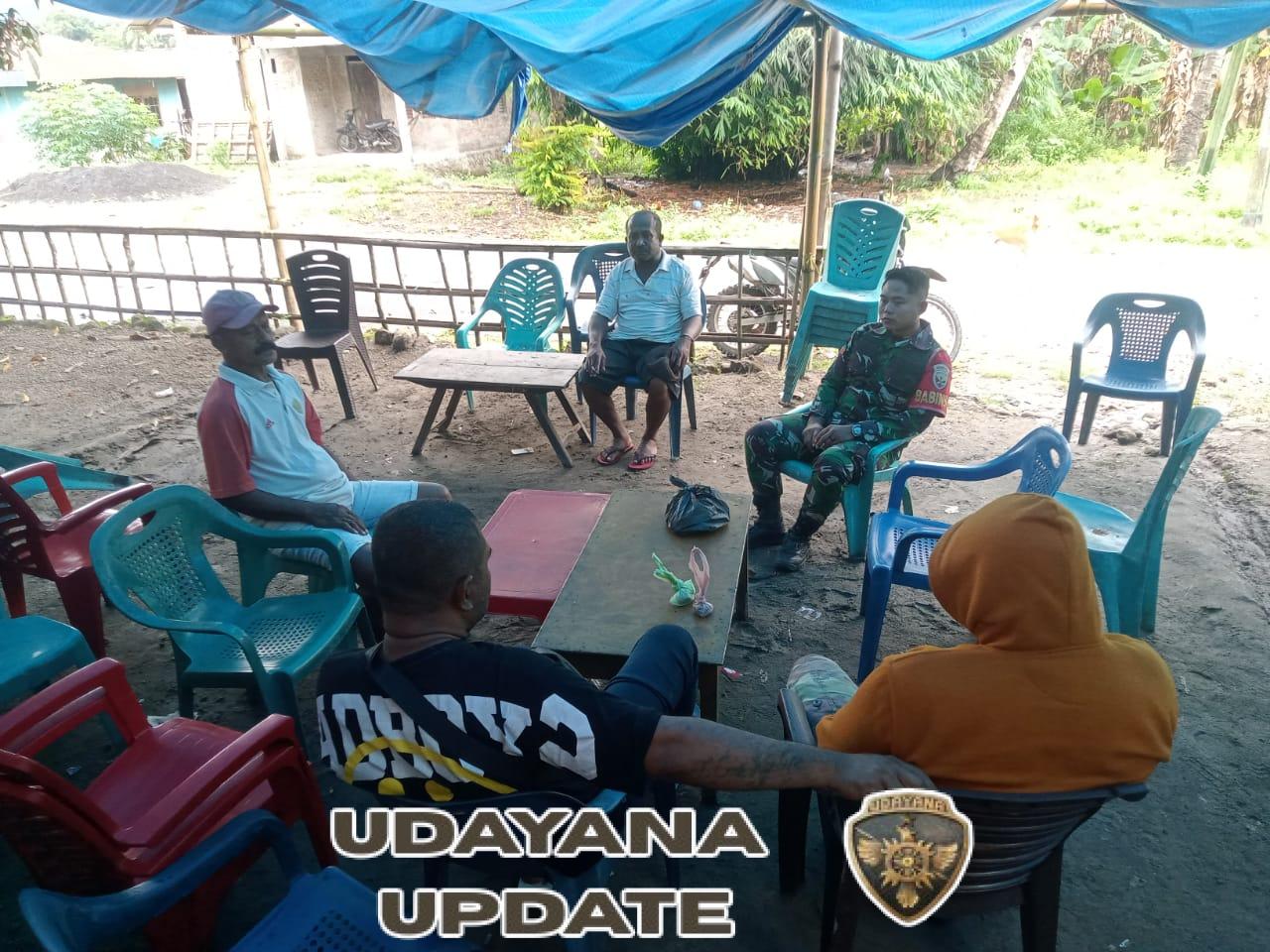 Kemanunggalan TNI-Rakyat Terjalin Erat Lewat Kegiatan Babinsa di Kecamatan Maurole