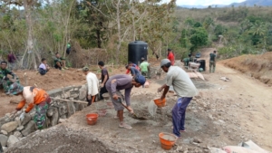 Komitmen Berikan Yang Terbaik, Satgas TMMD 125 Kodim Belu Kebut Sasaran Fisik TMMD