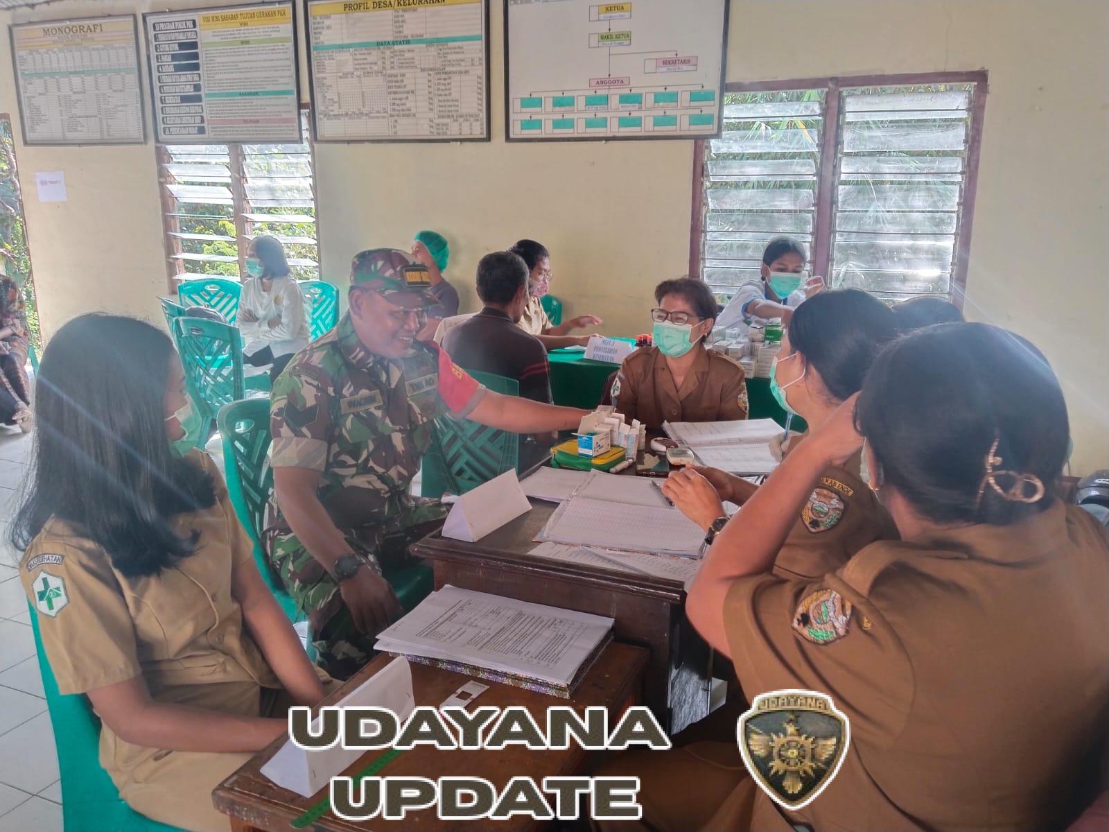 Posyandu ILP Desa Dile Berjalan Lancar dengan Pendampingan Babinsa Koramil Detusoko