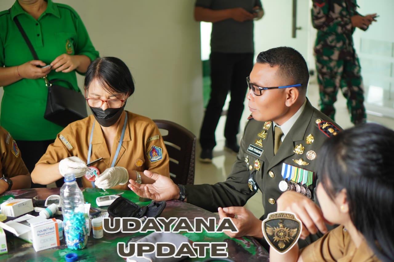 Dandim Klungkung Perkuat Program Posbindu untuk Cegah Penyakit Tidak Menular