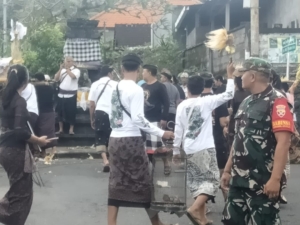 Upacara Ngaben Semarapura Kaja Dihadirkan Serka Wayan Wardana untuk Mendukung Adat dan Tradisi Lokal