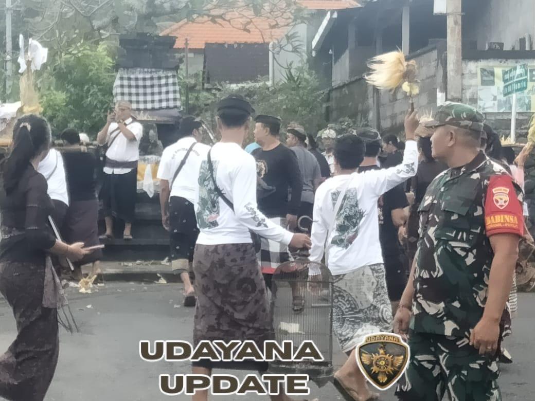 Upacara Ngaben Semarapura Kaja Dihadirkan Serka Wayan Wardana untuk Mendukung Adat dan Tradisi Lokal