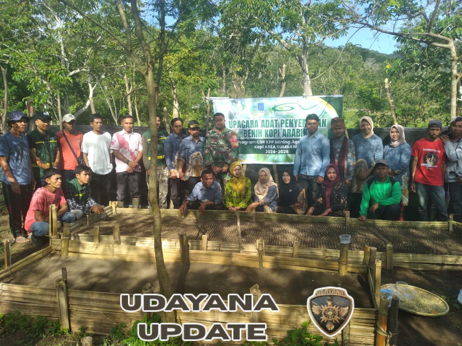 Babinsa Aktif Perkuat Ekonomi Desa melalui Kegiatan Penyemaian Kopi Arabika