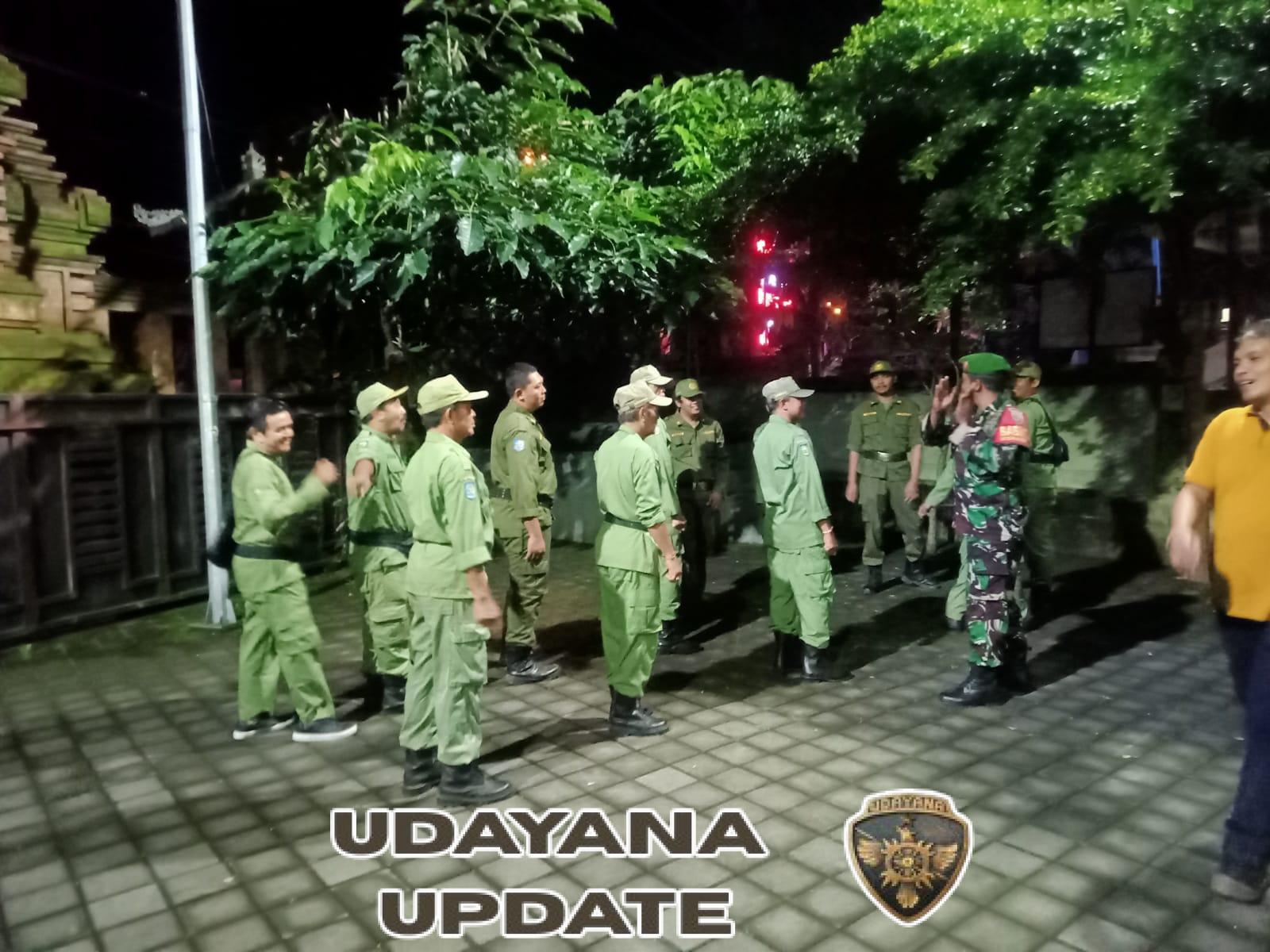 Babinsa Koramil Klungkung Gelar Pelatihan untuk Tingkatkan Kapasitas Linmas