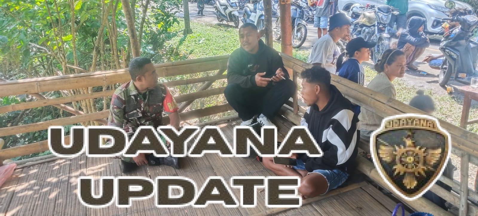 Usai Monitor Wilayah, Babinsa Kecamatan Detusoko Komsos Bersama Warga