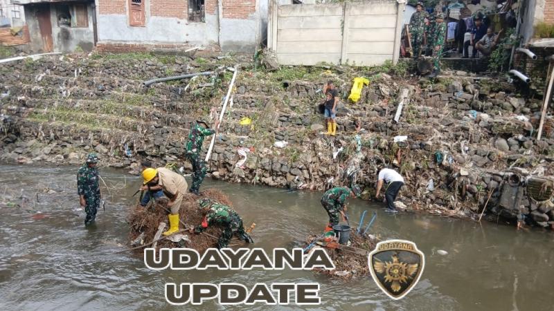 Dandim Mataram dan Sekda Mataram Pimpin Pembersihan Puing Pascabanjir