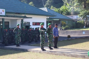 Kodim 1625/Ngada Gelar Upacara Bendera Hari Kamis Tanggal 17 Juli 2025 di Lapangan Upacara Kodim 1625/Ngada