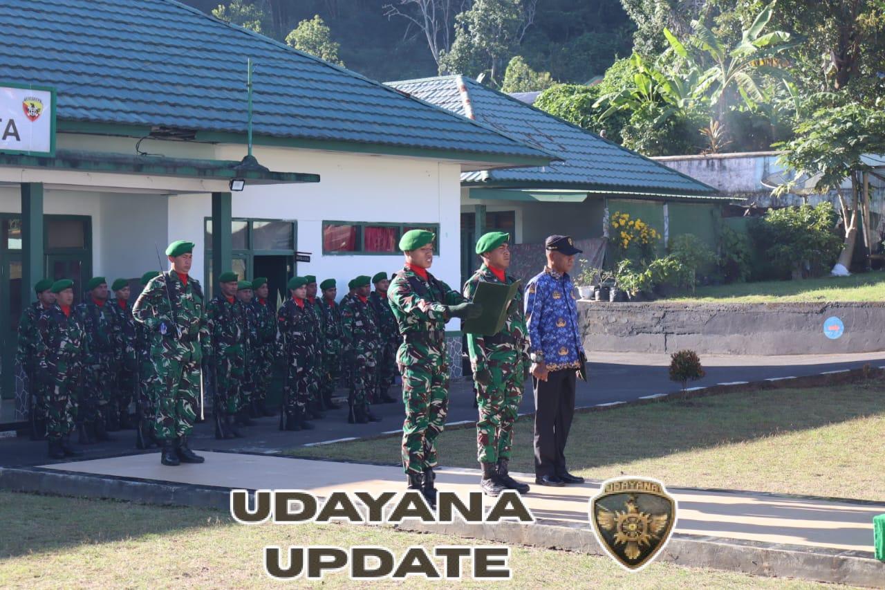Kodim 1625/Ngada Gelar Upacara Bendera Hari Kamis Tanggal 17 Juli 2025 di Lapangan Upacara Kodim 1625/Ngada