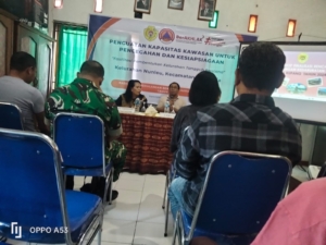 Babinsa Kupang Dukung Terbentuknya Kelurahan Tangguh Bencana Lewat Pelatihan