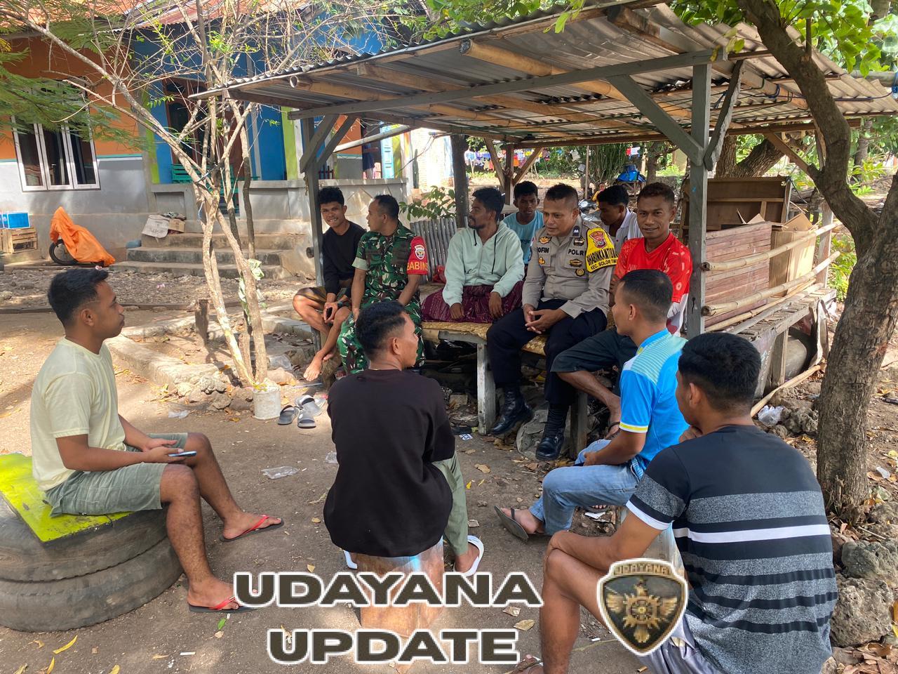 Sinergi TNI-Polri Ajak Pemuda Ciptakan Kamtibmas di Solor Timur