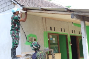 TMMD ke-125 Gianyar: Babinsa Batuan Wujudkan Kepedulian Lewat Aksi Nyata