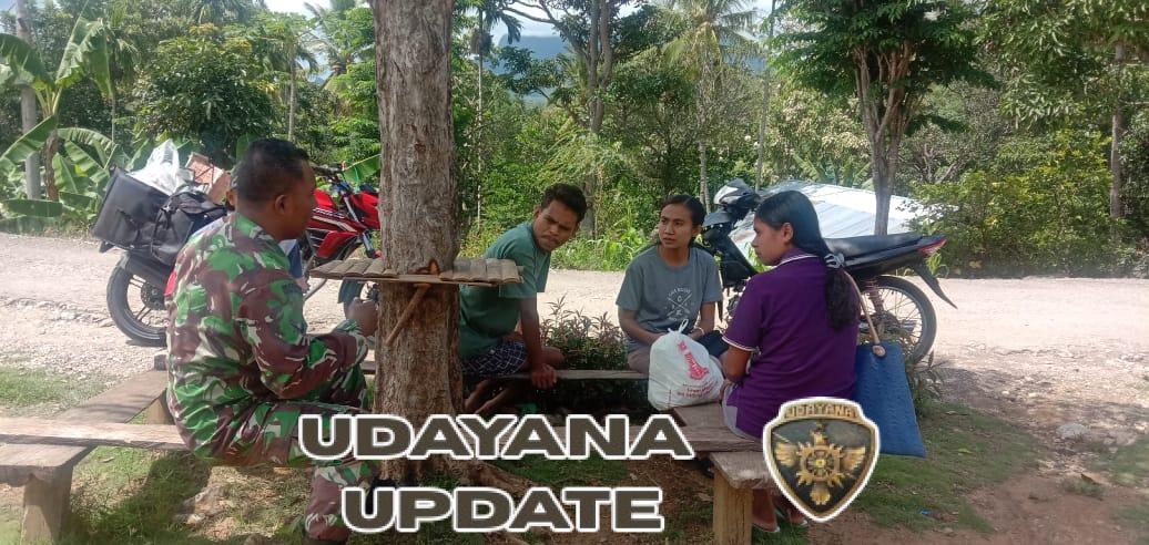 Melalui Komsos, Babinsa Serda Hendrikus G Patty Tekankan Pentingnya Hidup Tanpa Kekerasan bagi Remaja