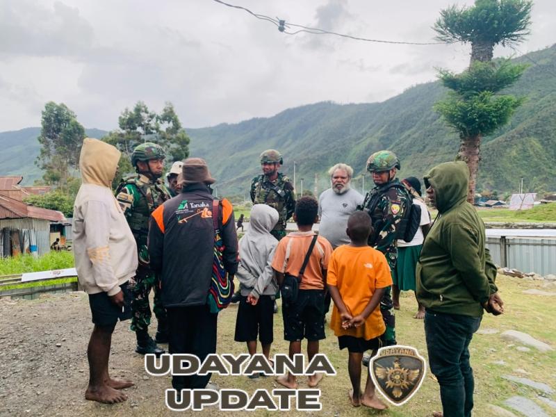 Merajut Kebersamaan, Satgas Yonif 743/PSY Hadir Sebagai Sahabat Masyarakat