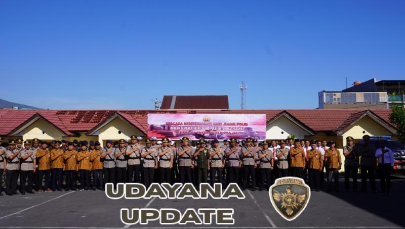 Peringati Hari Juang Polri, Kodim 1612 dan Polres Manggarai Tekankan Kolaborasi