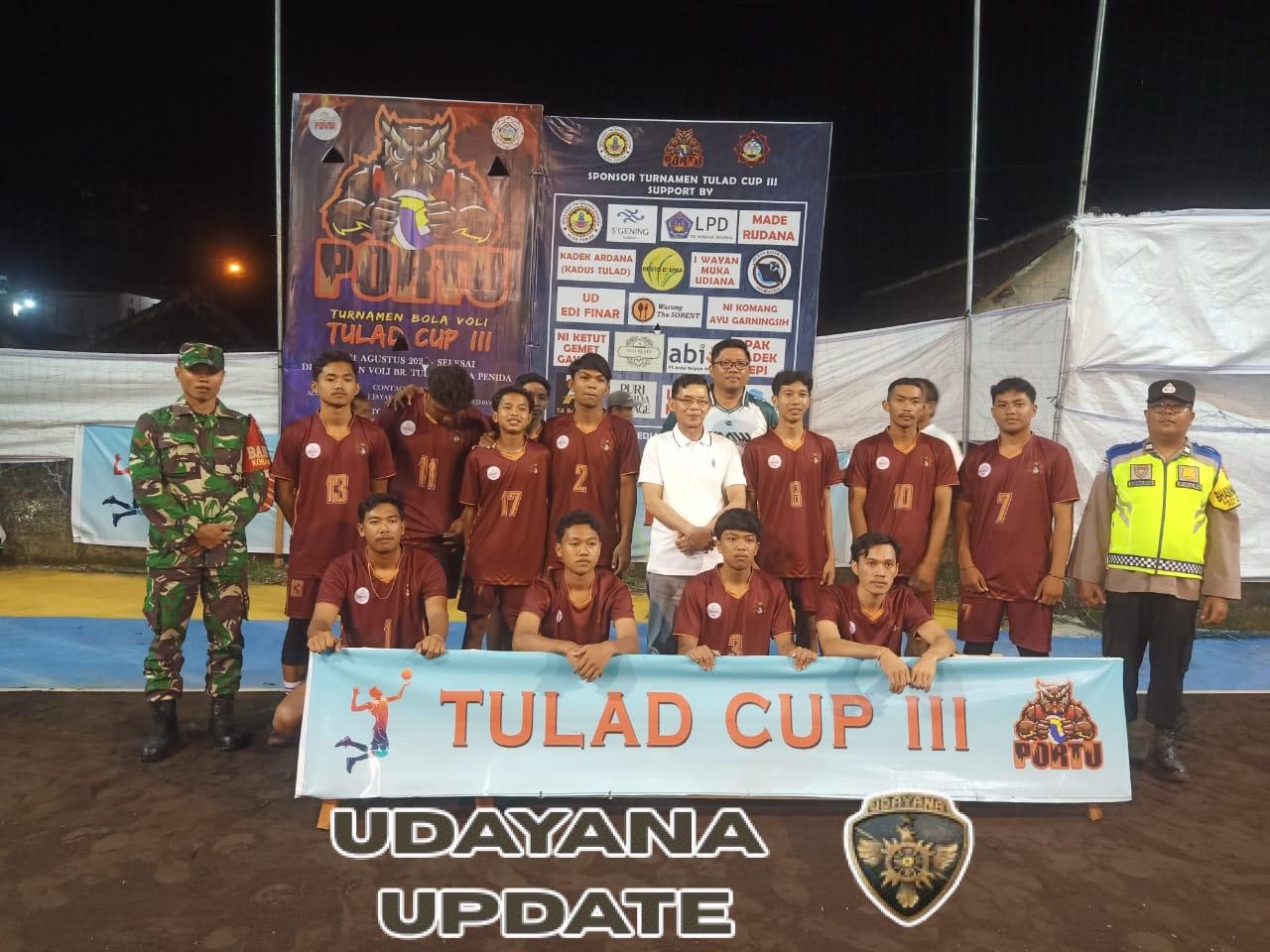 Gelar Pengamanan, Babinsa Batukandik Berkomitmen Sukseskan Portu Tulad Cup III