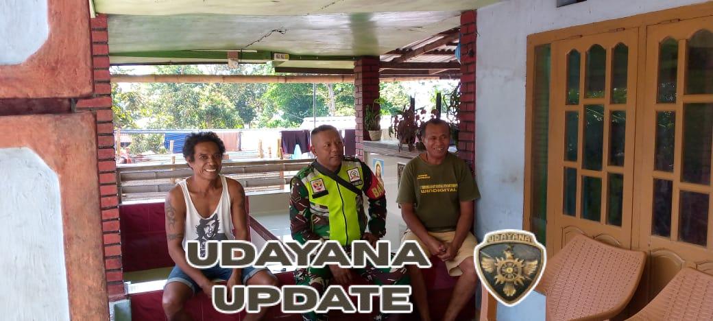 TNI Hadir di Tengah Rakyat: Serda Antonius Laksanakan Komsos di Desa Binaan