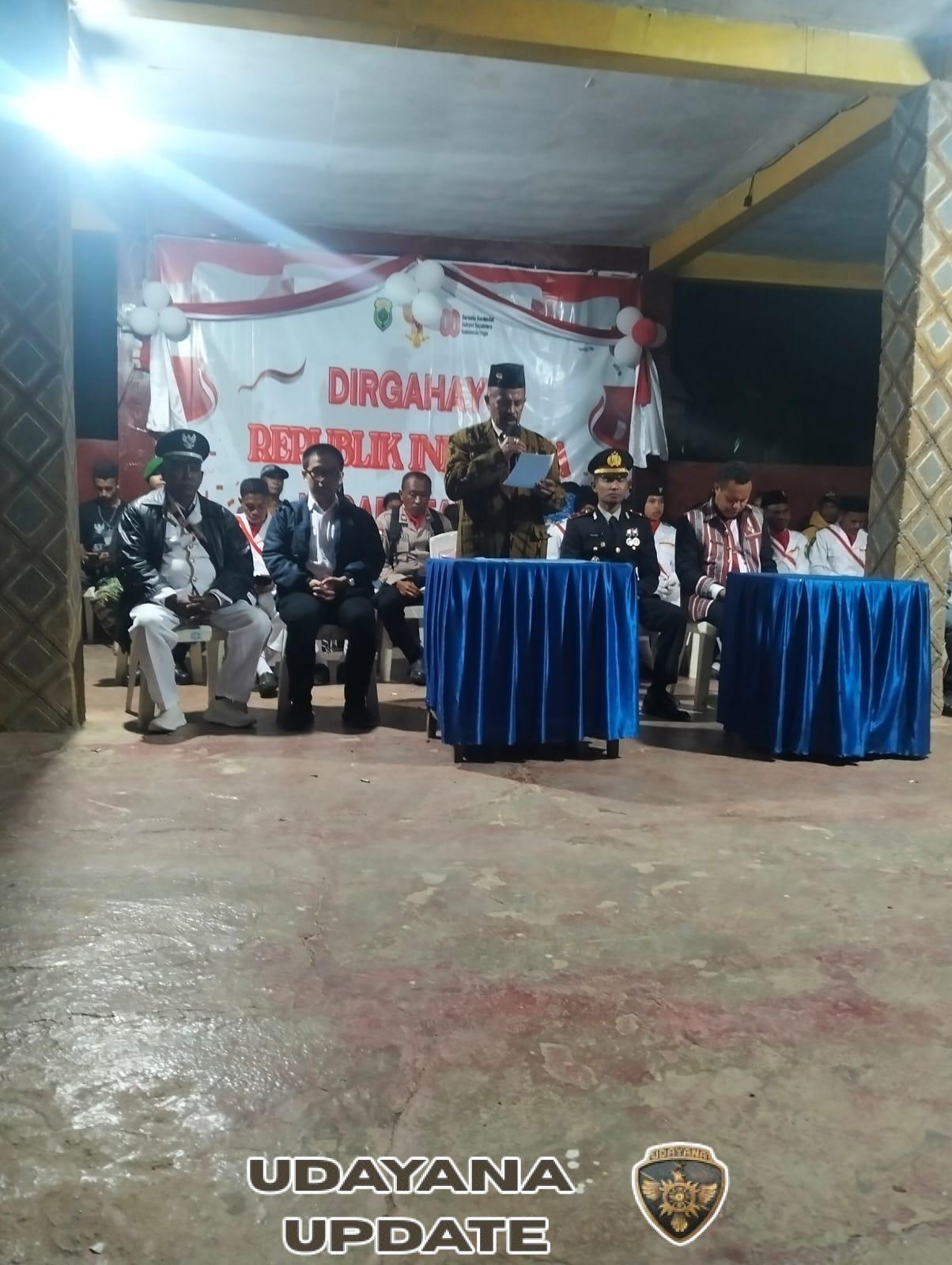 Latihan Intensif 10 Hari, Paskibraka Kecamatan Kie Sukses Jalankan Tugas di HUT RI