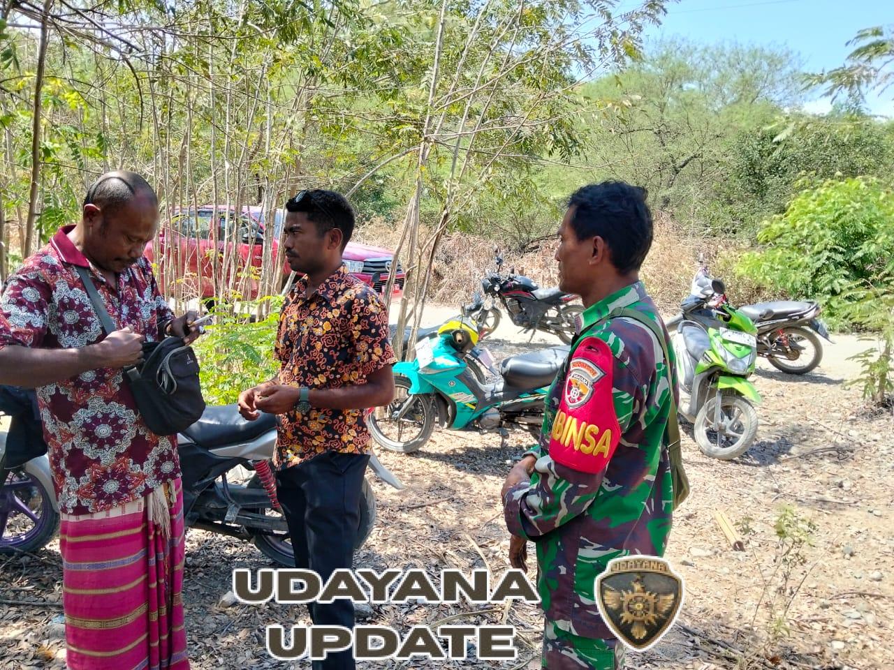 Tim Survei Ibukota DOB Amfoang Turun Lokasi Dikawal Babinsa dan Bhabinkamtibmas
