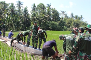 Pekerjaan TMMD ke-125 Masuki Tahap Akhir, Masyarakat Batuan Ucapkan Terima Kasih