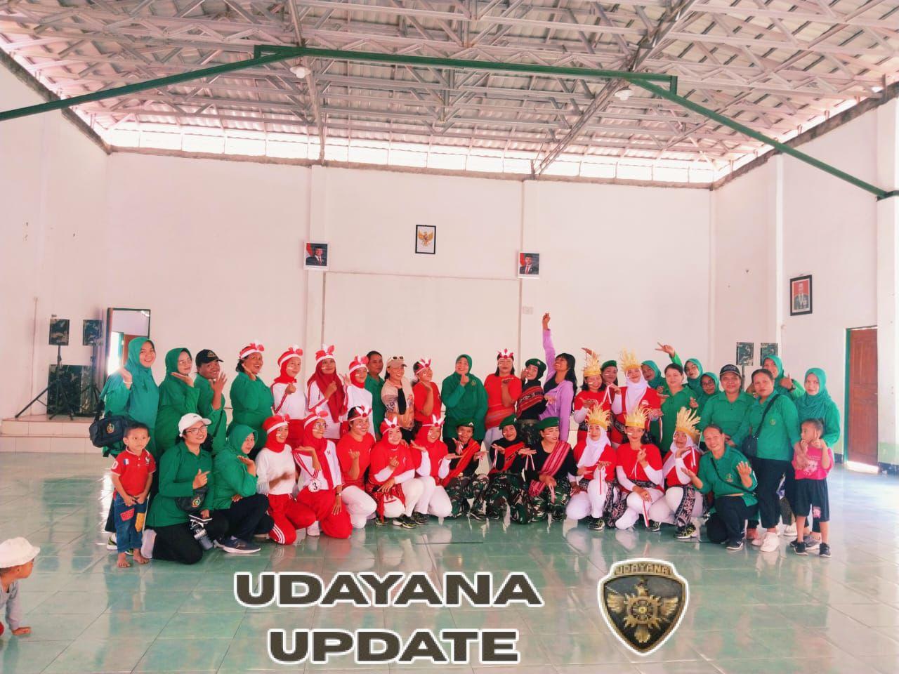 Lomba Joget Persit KCK Cabang XXI Kodim 1622/Alor Warnai Semarak Kemerdekaan di Kalabahi