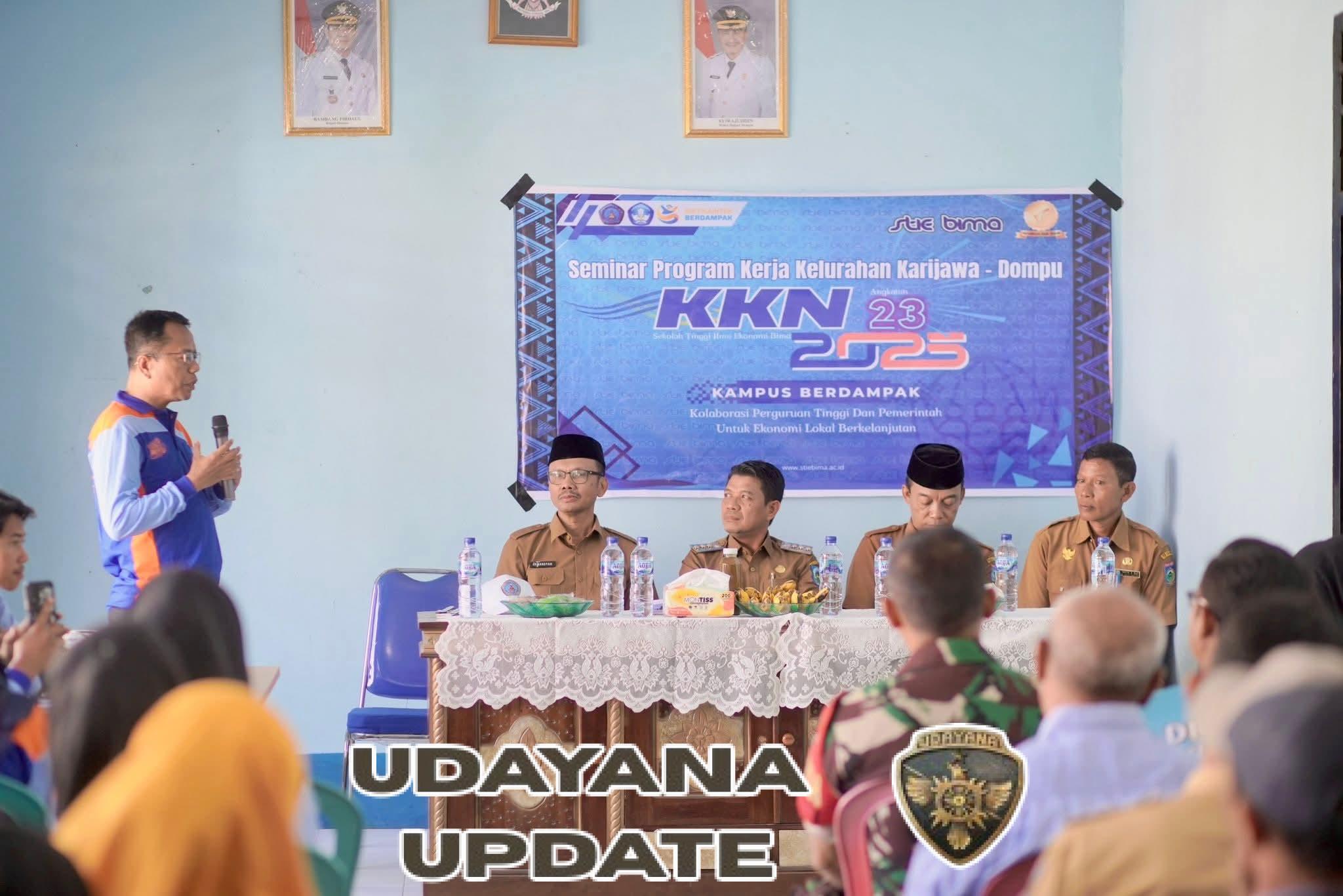 Serka Hermansah Dukung Langsung Mahasiswa KKN di Wilayah Binaan