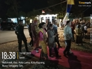 Kebersamaan Warga Nefonaek Terjalin Lewat Kehadiran Babinsa