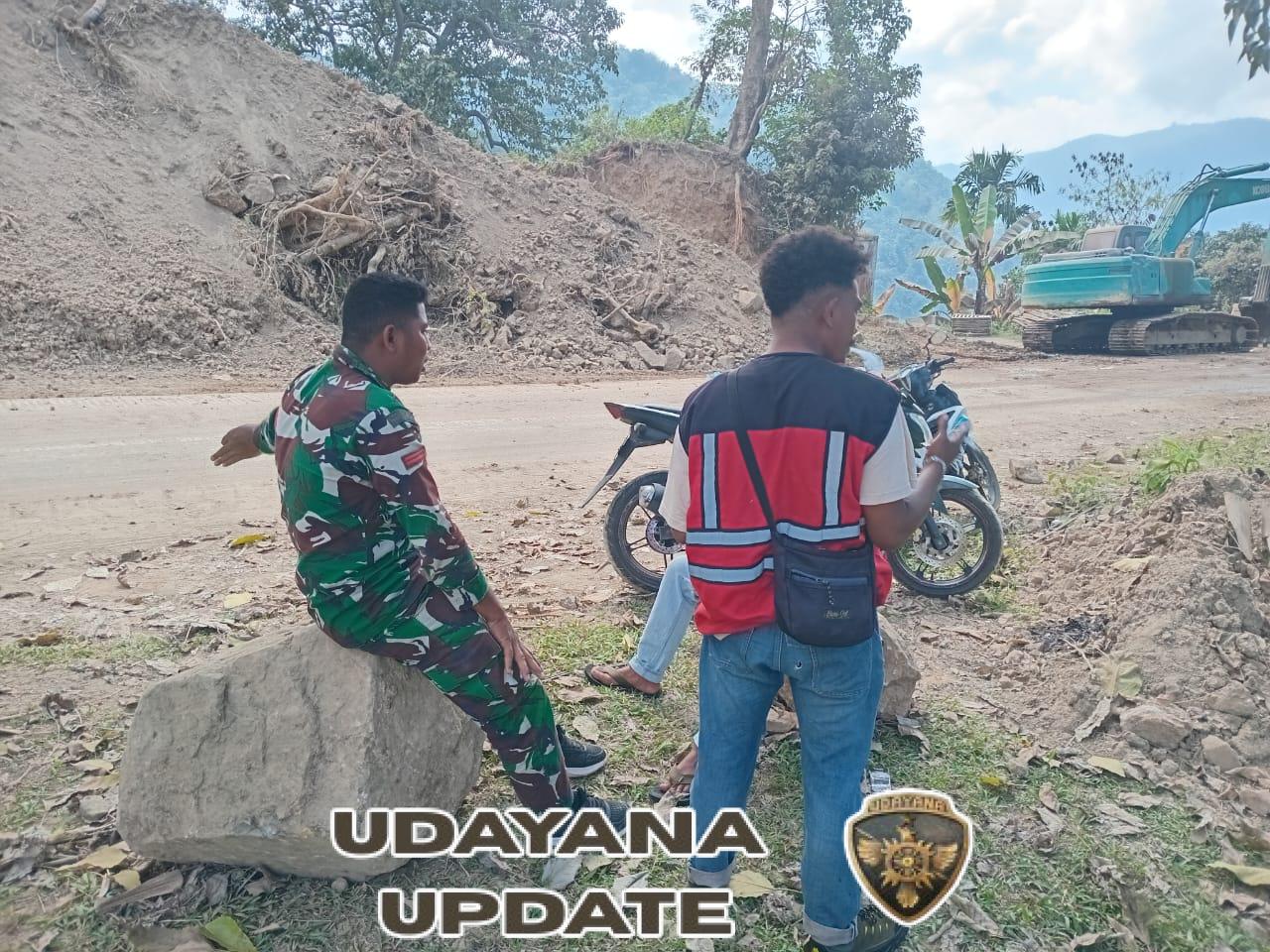 Wujudkan Wilayah Aman dan Kondusif, Babinsa Gelar Komsos di Ende