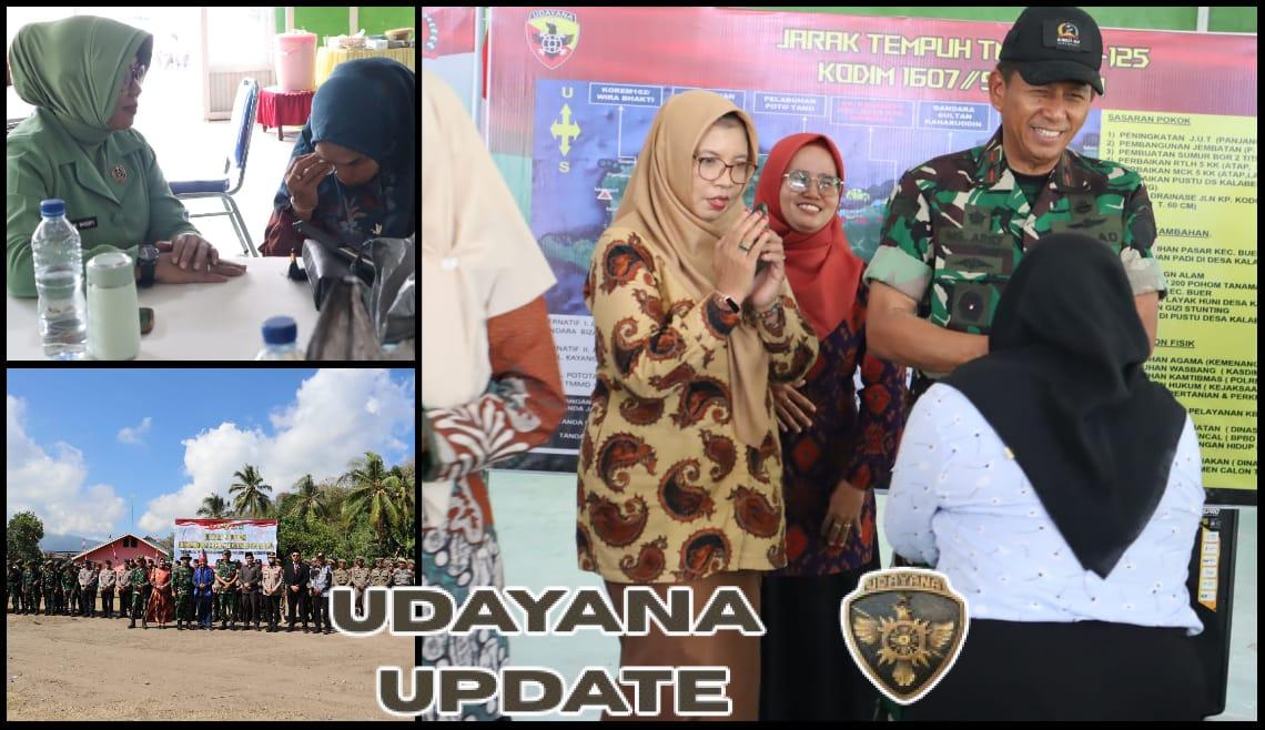 ‎Satgas TMMD Jadi Keluarga Baru Warga Kalabeso