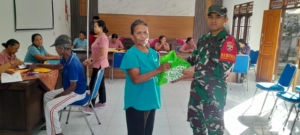 Hadir Dampingi Posyandu, Babinsa Selisihan Beri Motivasi Kepada Kaum Lansia