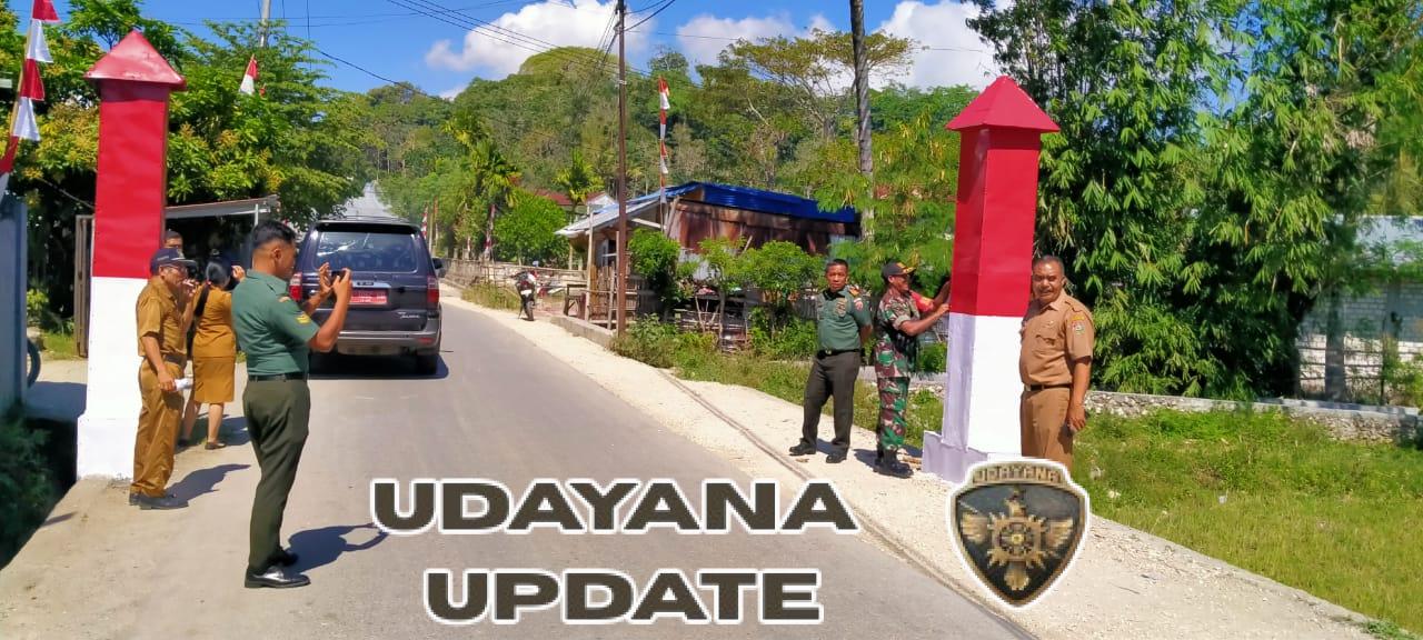 Koramil 01/Loli Dukung Lomba Kebersihan Lingkungan di Kecamatan Kota Waikabubak