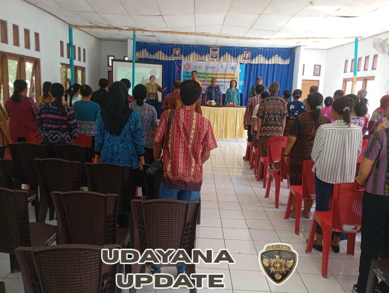 Pelatihan Pangan Lokal di Ende, Babinsa Turut Berperan Jaga Kamtibmas dan Sosialisasi Kesehatan