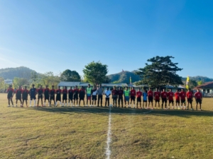 Pos Salore Dukung Rangkaian Kegiatan Turnamen Sepakbola Desa Tulakadi