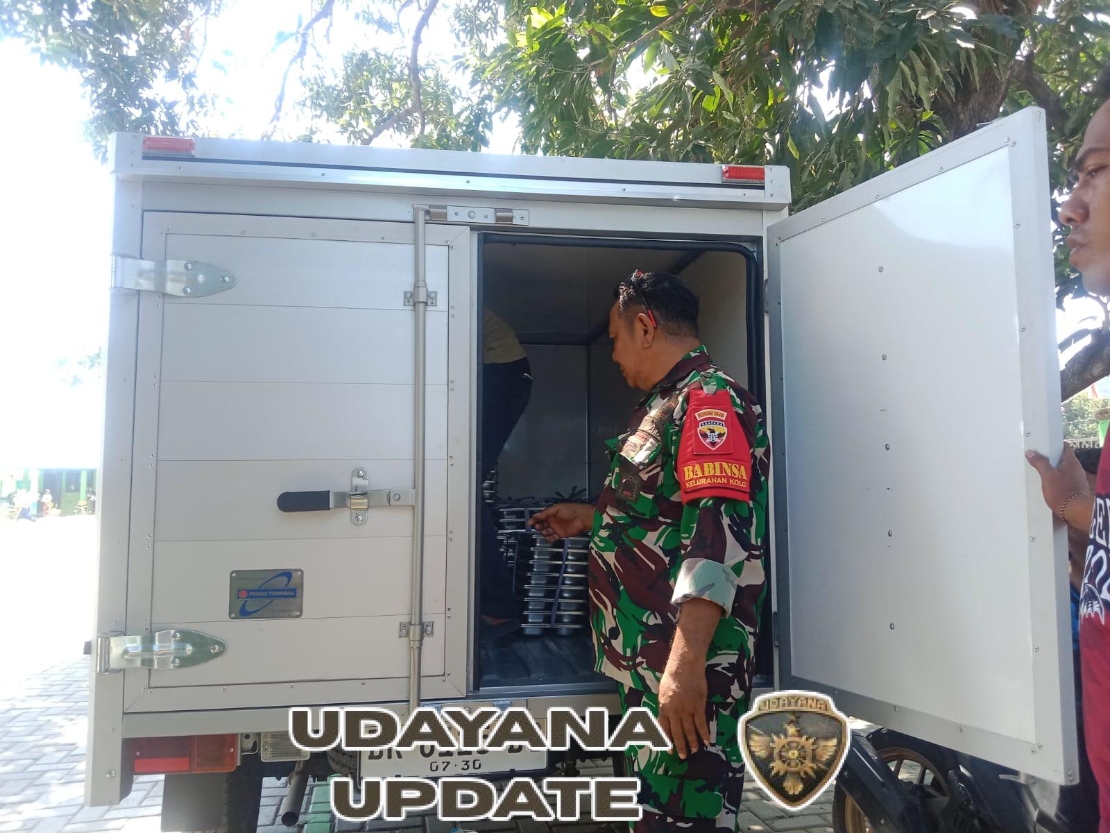 Koramil 1608-01/Rasanae Dukung Peningkatan Gizi Anak Lewat Program MBG