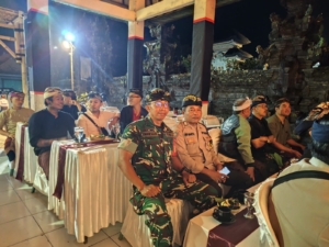 Babinsa Taro Bersama Aparat Desa Hadiri Syukuran HUT ST Eka Wana Mekar ke-39