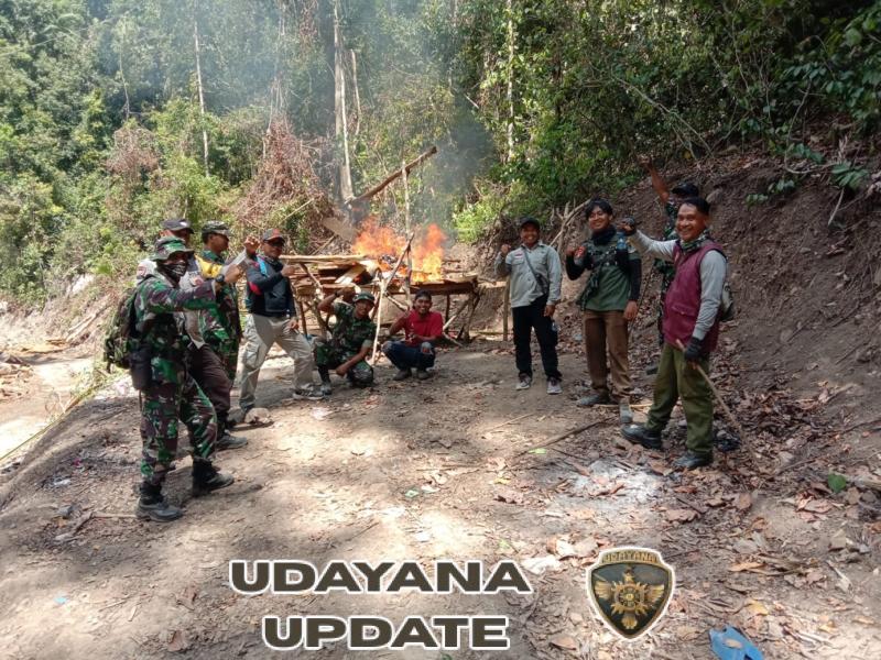 Hutan Lestari, Masyarakat Aman: TNI dan KPH Gencarkan Patroli di Moyo Hulu