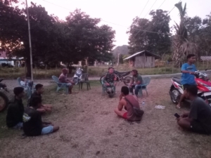 Babinsa Pratu Yudha Santoso Ajak Warga Ranokolo Jaga Kamtibmas di Wilayah Binaan