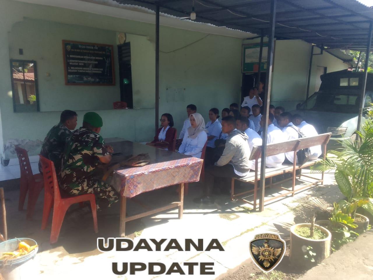 Kunjungan Badan Gizi Gratis di Koramil Ende Jadi Momentum Perkuat Program Kesehatan Wilayah