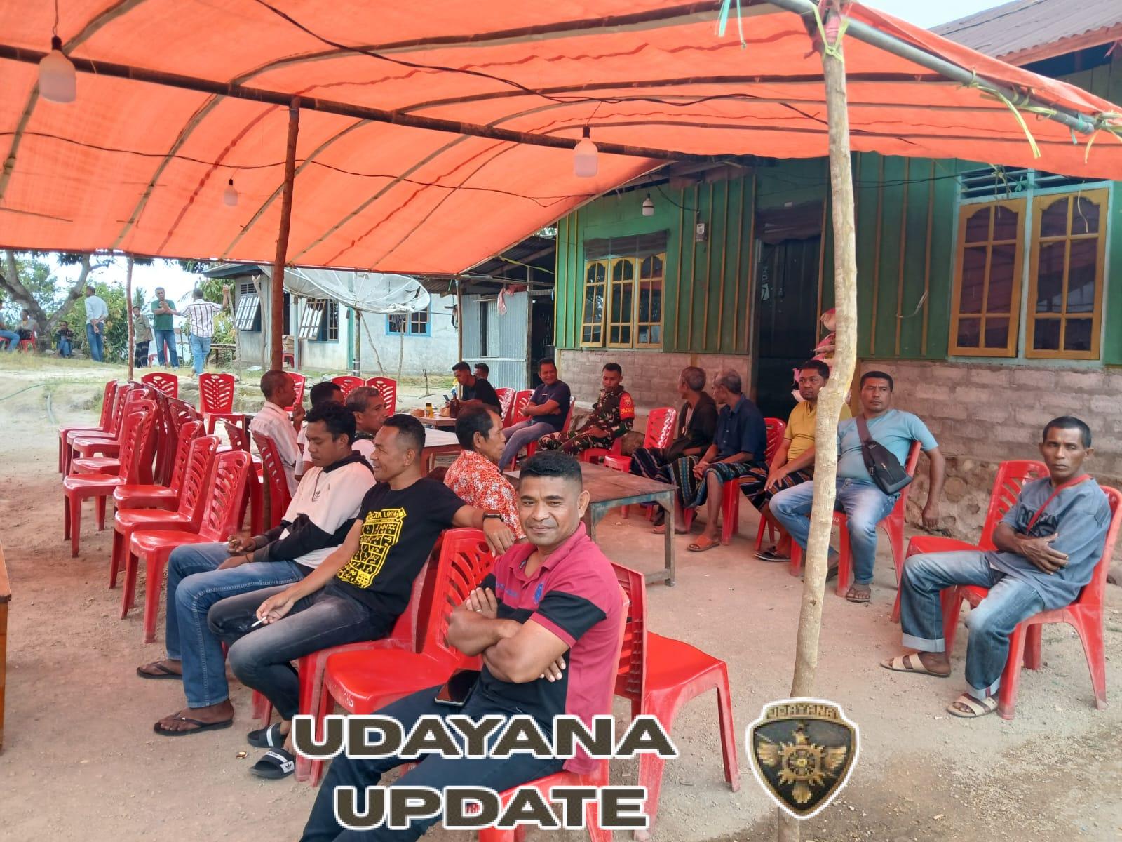 Babinsa Desa Jegharangga Aktif Berkomunikasi Sosial dan Awasi Situasi Wilayah