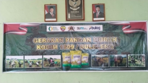 TNI Gelar Pangan Murah di Seririt, Stabilitas Harga Pangan Terjaga