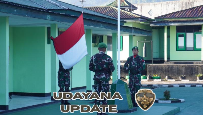 Kodim 1612/Manggarai Awali Pekan dengan Upacara, Pasilog Kapten Inf Zainudin: Jadikan Momen untuk Evaluasi dan Komitmen